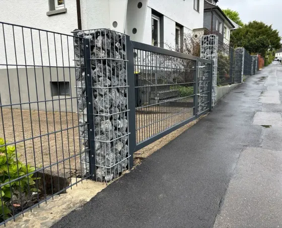 Gabionen und Steinzäune in Bergen - fachgerechte Ausführung vor Ort